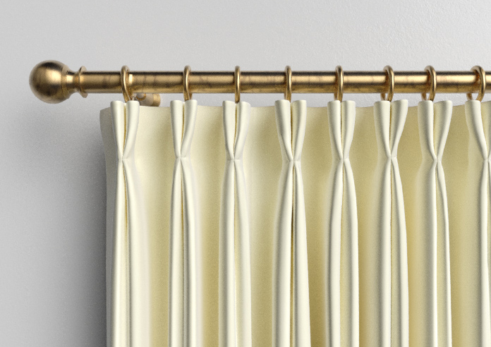 Odessa Velvet, Oyster - Made to Measure Curtains - Image 10